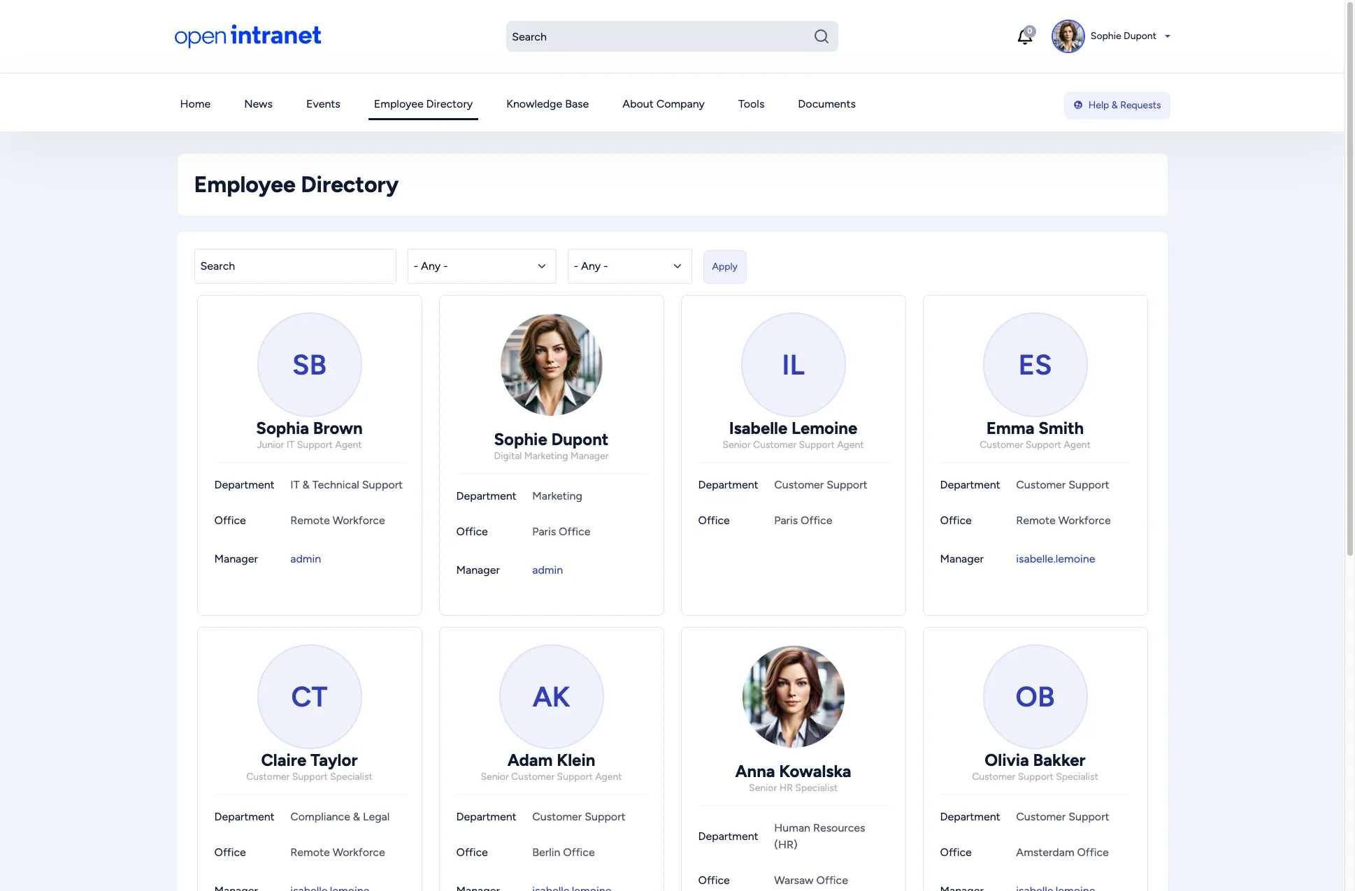 Employee Directory
