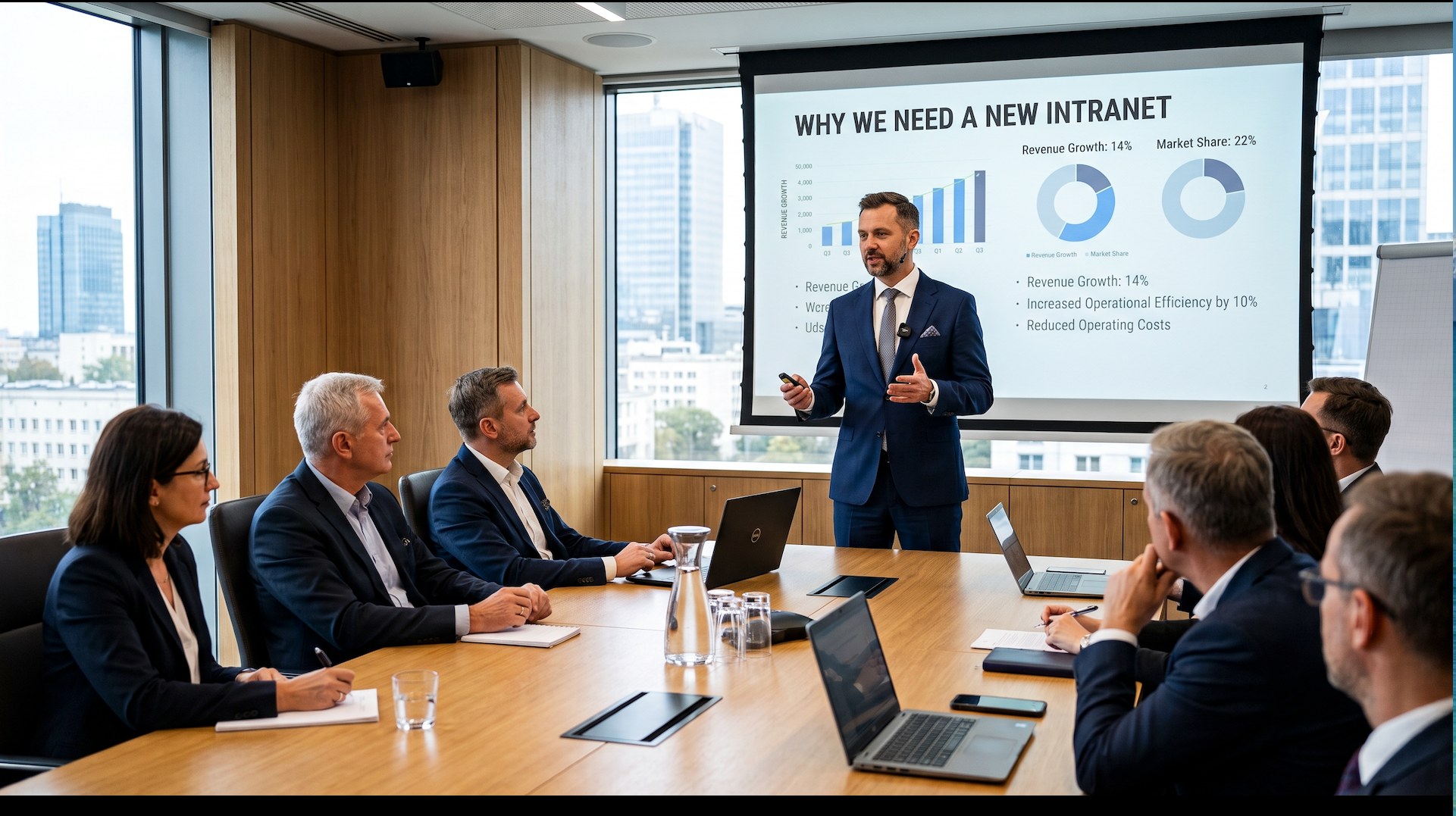 How to build an intranet business case leadership will fund